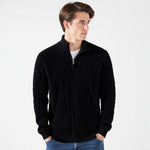 Windsor Cable Knit Half-Zip Sweater – view 10