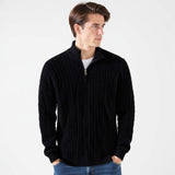 Windsor Cable Knit Half-Zip Sweater – view 10