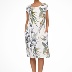 Winona Botanical Print Midi Dress – view 1