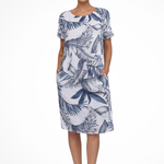 Winona Botanical Print Midi Dress – view 2
