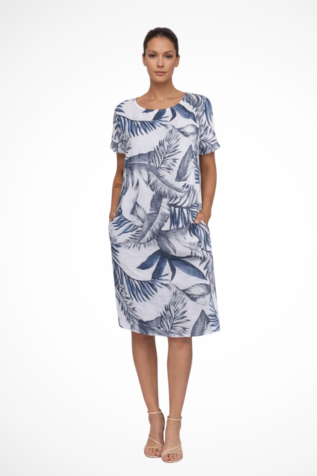 Winona Botanical Print Midi Dress – view 2