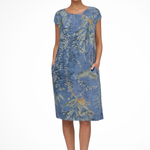 Winona Botanical Print Midi Dress – view 4