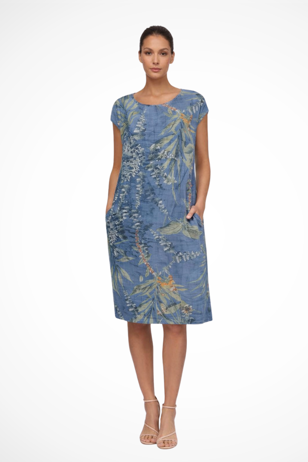 Winona Botanical Print Midi Dress – view 4