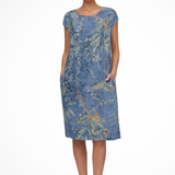 Winona Botanical Print Midi Dress – view 4