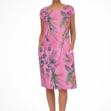 Winona Botanical Print Midi Dress – view 5