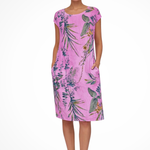 Winona Botanical Print Midi Dress – view 6