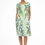 Winona Botanical Print Midi Dress – view 7