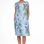 Winona Botanical Print Midi Dress – view 8