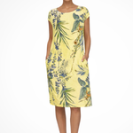 Winona Botanical Print Midi Dress – view 9