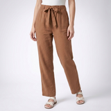 Wren Wide-Leg Tie-Waist Trousers – view 6