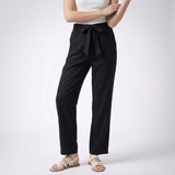 Wren Wide-Leg Tie-Waist Trousers – view 7