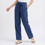 Wren Wide-Leg Tie-Waist Trousers – view 8