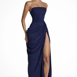 Zelda Strapless Slit Maxi Dress – view 1