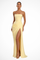 Zelda Strapless Slit Maxi Dress – view 4