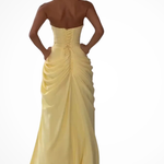 Zelda Strapless Slit Maxi Dress – view 5